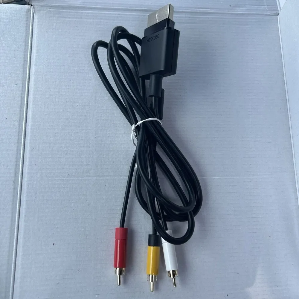 OEM Microsoft XBox 360 Composite AV Cable Cord X810973-001